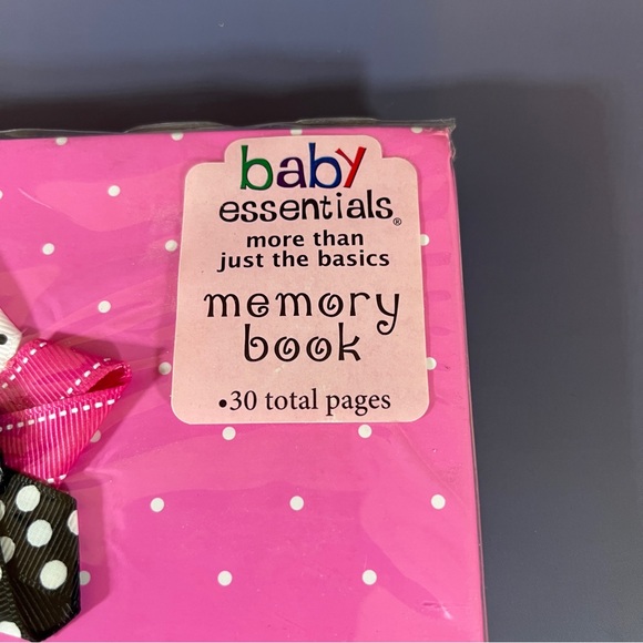 Baby Essentials 30 Page Memory Book Pink Baby Girl Baby Shower - Picture 9 of 9